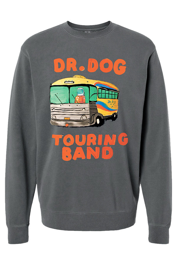 Space Bus Crewneck (Pigment Black) product by Dr. Dog