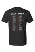 Last Tour Dates Tee (Black) (Double Sided) product BY Dr. Dog