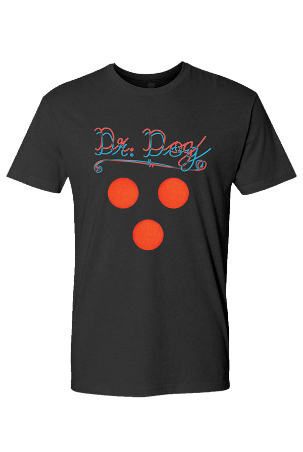 Last Tour Dates Tee (Black) (Double Sided) product by Dr. Dog
