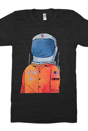 Spaceman Tee (Tri-Black) product by Dr. Dog