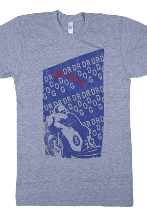 Racer Tee (Heather Blue) product by Dr. Dog