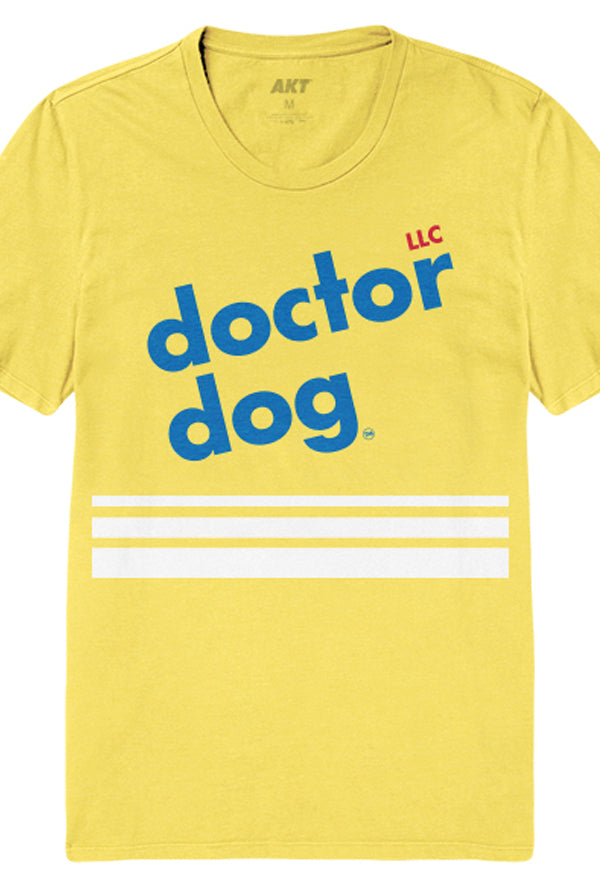 Lines Tee (Yellow) product by Dr. Dog