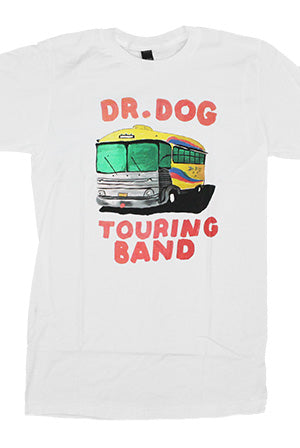 Touring Bus Tee (White) product by Dr. Dog